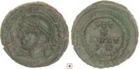 Roman Empire follis Julian II., VOT/X/MVLT/XX in wreath, Siscia -