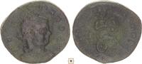 Roman Empire follis Licinius II. as Caesar, ROMAE AETERNAE, Roma seated on shield -