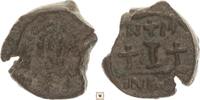 Byzantine Empire decanummium Maurice Tiberius, Carthage, R! -