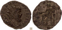 Roman Empire Antoninianus Aureolus, Mediolanum, Fides Eqvit, Fides seated -