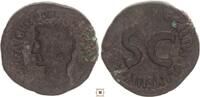 Roman Provincial AE As Augustus, M. Maecilius Tullus, Moneyer -