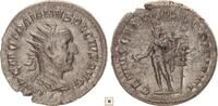 Roman Empire AR Antoninianus Trajan Decius, Genivs Exerc Illyriciani, Genius standing -