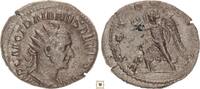 Roman Empire AR Antoninianus Trajan Decius, Victoria Avg Victory advancing left -