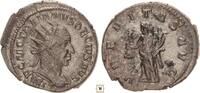 Roman Empire AR Antoninianus Trajan Decius, Uberitas standing -
