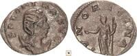 Roman Empire AR Antoninianus Salonina, Juno standing -