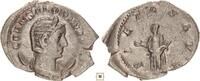 Roman Empire AR Antoninianus Salonina, Pietas standing -