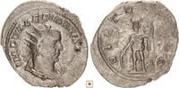 Roman Empire Antoninianus Valerian I., VIRTVS AVGG, Virtus standing -