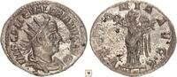 Roman Empire Antoninianus Valerian I., VICTORIA AVGG, Victoria standing -