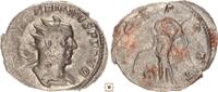 Roman Empire Antoninianus Valerian I., VICT PART, Victory standing, captive at feet, RR! -