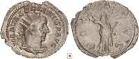 Roman Empire Antoninianus Valerian I., Pax standing -