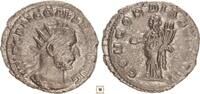Roman Empire Antoninianus Gallien, CONCORDIA EXERCIT, Concordia standing -