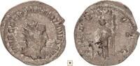 Roman Empire Antoninianus Valerian I., SALVS AVGG, Salus standing -
