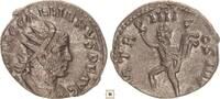 Roman Empire Antoninianus Gallien, PM TR P IIII COS III PP, Sol advancing left -
