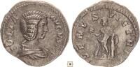 Roman Empire AR denarius Julia Domna, VENVS VICTRIX, Venus standing -