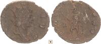 Roman Empire Antoninianus Gallien, MARTI PACIFERO, Mars standing -