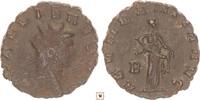 Roman Empire Antoninianus Gallien, ABVNDANTIA AVG, Abundantia standing, Rome -