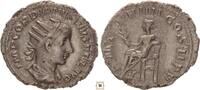 Roman Empire Antoninianus Gordian III., PM TR P IIII COS II P P, Apollo seated -