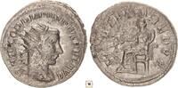 Roman Empire Antoninianus Gordian III., FORTVNA REDVX, Fortuna seated -
