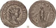 Roman Empire Antoninianus Gordian III., LAETITIA AVG N, Laetitia standing -