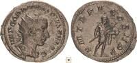 Roman Empire Antoninianus Gordian III., P M TR P V COS II PP, Emperor in military dress -