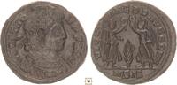 Roman Empire AE reduced follis Constans, Two Victories, Palm branch between them, Siscia -