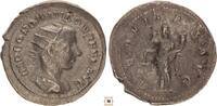Roman Empire Antoninianus Gordian III., Aequitas standing -