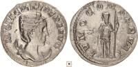 Roman Empire AR Antoninianus Otacilia Severa, Juno standing -
