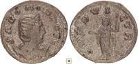 Roman Empire AR Antoninianus Salonina, Juno standing -