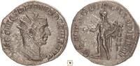 Roman Empire AR Antoninianus Trajan Decius, GENIVS EXERC ILLYRICIANI, Genius standing -
