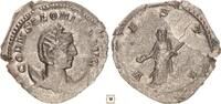 Roman Empire AR Antoninianus Salonina, VESTA, Vesta standing -