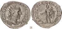 Roman Empire AR Antoninianus Trajan Decius, GENIVS EXERC ILLYRICIANI, Genius standing -