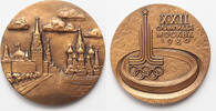 Russia participation medal Summer Olympics, Moscow -