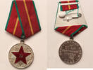 USSR - Soviet Union medal Medal for the Impeccable Service in the Fire Department 1st class 20 years -