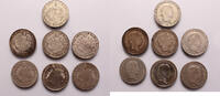 Austria 20 kreuzer 7 pcs of Ferdinand V. madonna kreuzers, all different years -