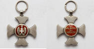 Italy merit cross for long service in Financial Police, silver cross for 16 years -