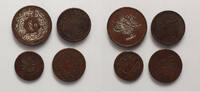 Ottoman Turkey 10,20,40 para 4 pcs lot -