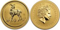 Australia 100 AUD Australian Lunar I Goat -