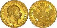 Österreich  1 Dukat 1897 ss (gelocht)