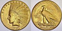 USA 10 USD 1910s s-ss 1560,00 EUR  zzgl. 40,00 EUR Versand