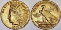 USA 10 USD 1915 Indian Head - With motto s-ss (kleine Randschäden)