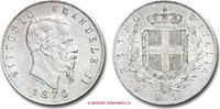 Kingdom of Italy / Königreich Italien 5 LIRE Victor Emmanuel II King of Italy -