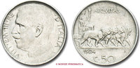 Kingdom of Italy / Königreich Italien 50 CENTESIMI Leoni - rigato Viktor Emanuel III. König von Italien -