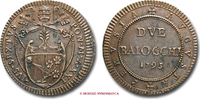Papal States / Kirchenstaat / Italien-Kirchenstaat DUE BAIOCCHI / DVE BAIOCCHI PIUS VI. -