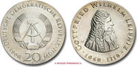 Germany / Deutschland 20 Marks / 20 Mark Deutsche Demokratische Republik (DDR) / Gottfried Wilhelm Leibniz -