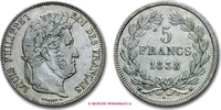 France / Frankreich 5 FRANCS Louis-Philippe I. -