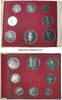 Vatican City State / Vatikanstadt Official BU Set / ORIGINAL-KMS Papst Paul VI. (8 Testmünzen) -
