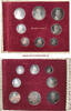 Vatican City State / Vatikanstadt Official BU Set / ORIGINAL-KMS Papst Paul VI. (8 Testmünzen) -