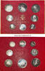 Vatican City State / Vatikanstadt Official BU Set / ORIGINAL-KMS Papst Paul VI. (8 Testmünzen) -