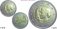 Principality of Monaco / Fürstentum Monaco 2 euro commemorative coin / 2 Euro Gedenkmünze Albert II and Princess Charlene / -