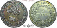 Principality of Lucca and Piombino 5 FRANCS / 5 FRANKEN / 5 FRANCOS 1805... 350,00 EUR265,00 EUR  zzgl. 49,90 EUR Versand